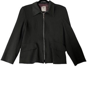 Vertigo Por La Ville Black Full Zip Jacket